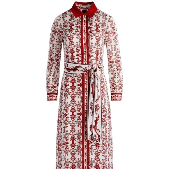 Still available - Alice + Olivia Cassidy Dress Maxi Button Up - Picture 5 of 5